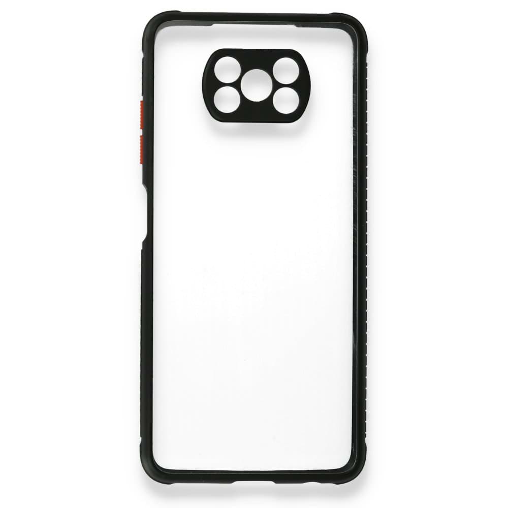 Xiaomi Pocophone X3 Kılıf Miami Şeffaf Silikon resmi