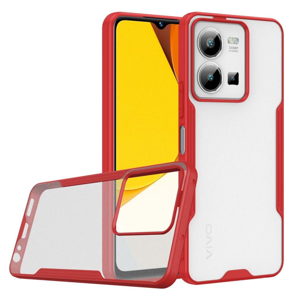 Vivo Y22S Kılıf Platin Silikon resmi