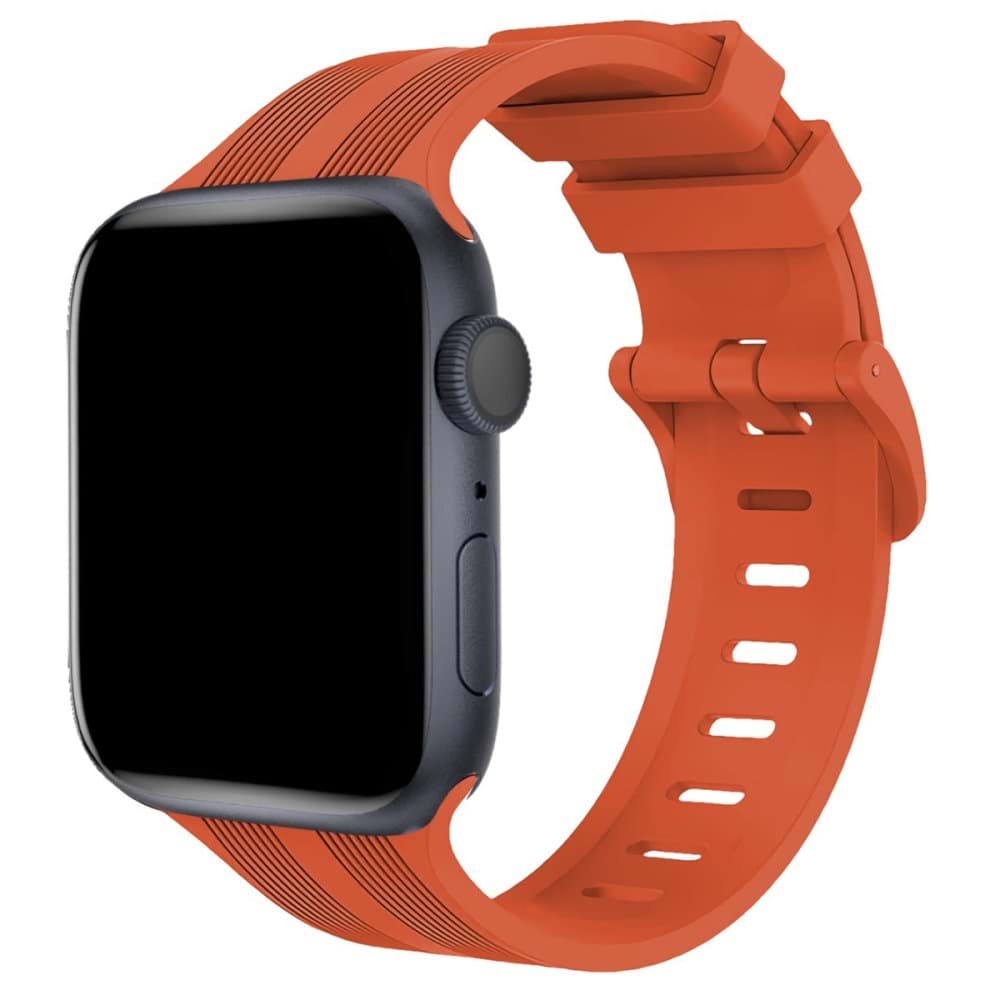 Picture of Apple Watch 42mm KR408 Çizgili Silikon Kordon