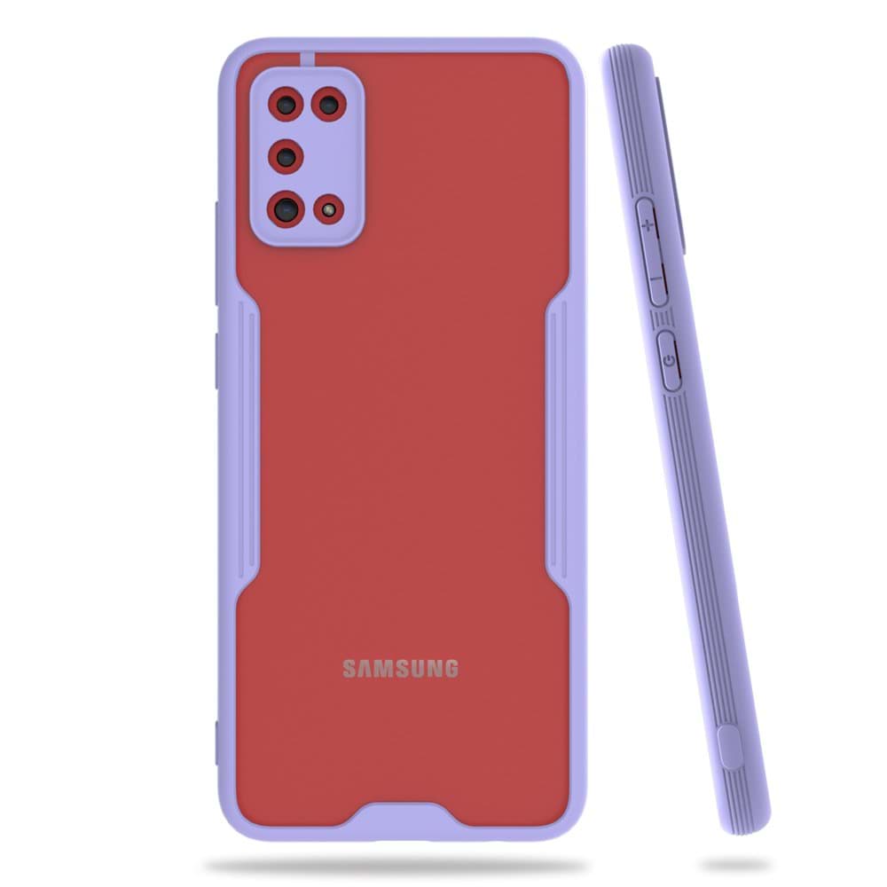 Picture of Samsung Galaxy A02S Kılıf Platin Silikon
