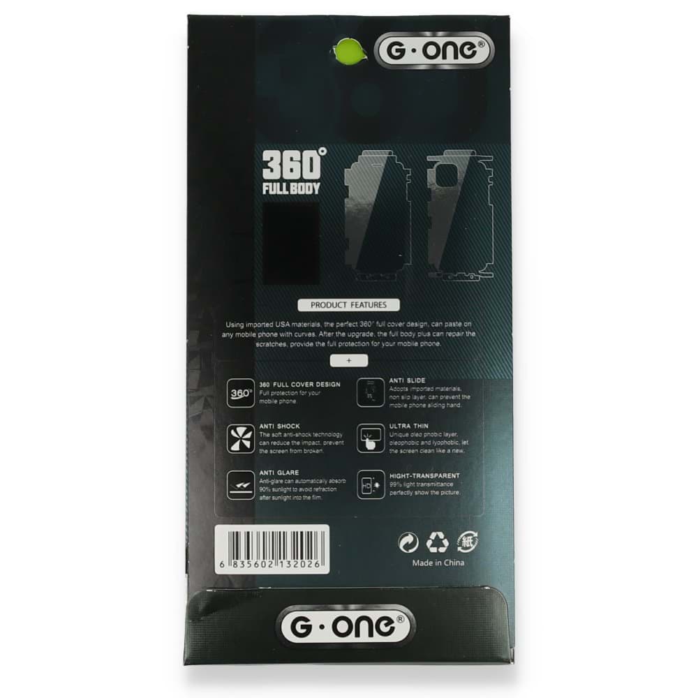 Picture of Samsung Galaxy S8 360 Mat Full Body Arka Koruyucu