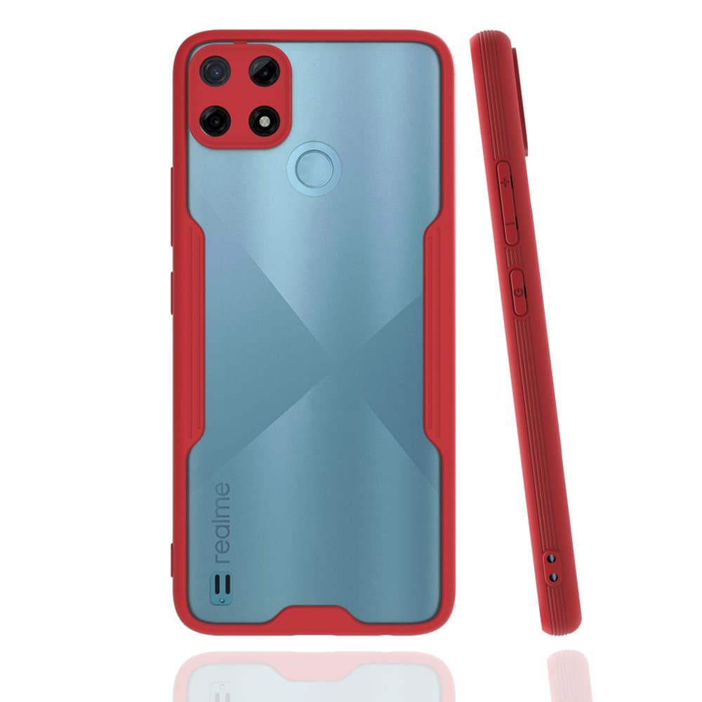 Realme C21Y Kılıf Platin Silikon resmi