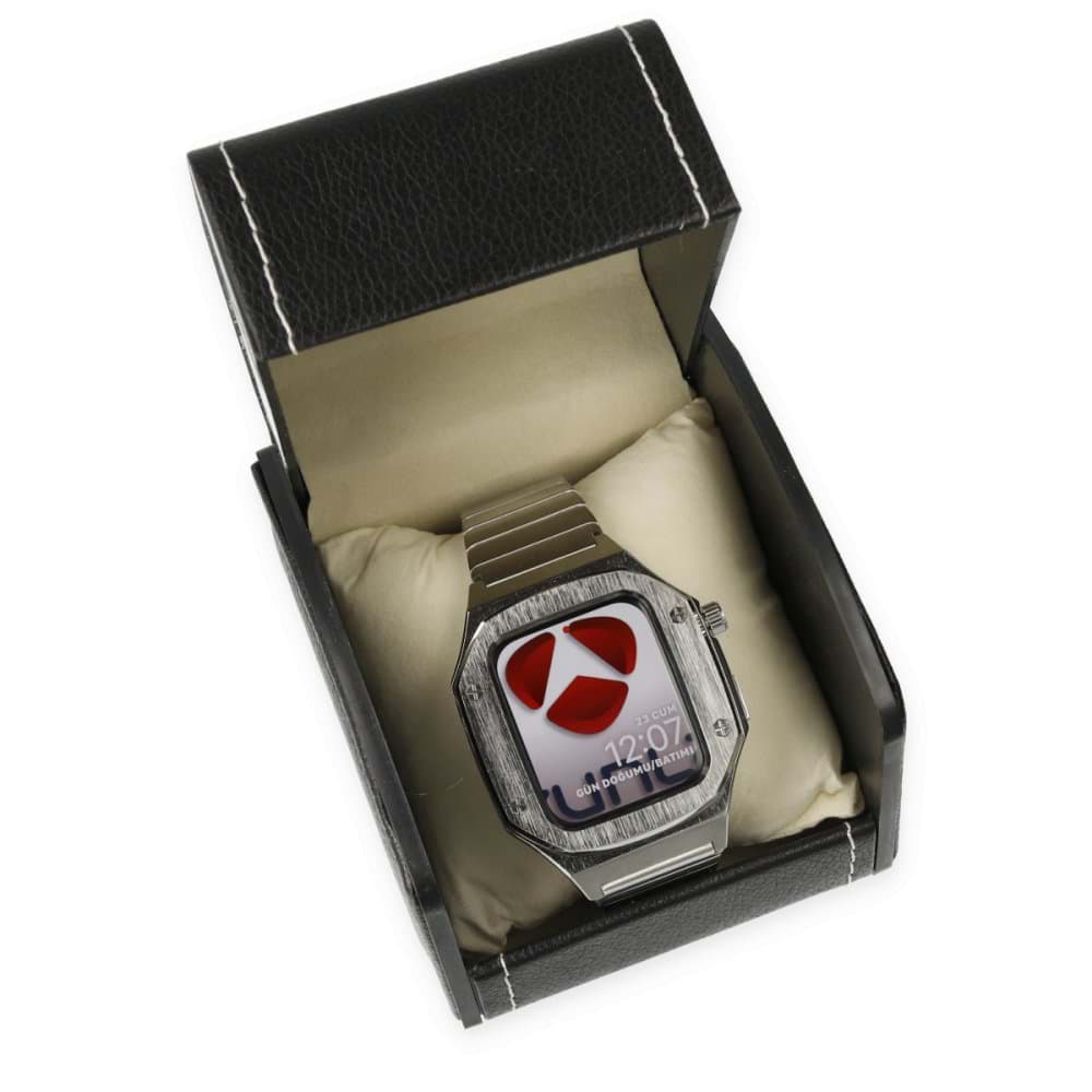 Apple Watch 44mm KR409 Metal Kordon resmi