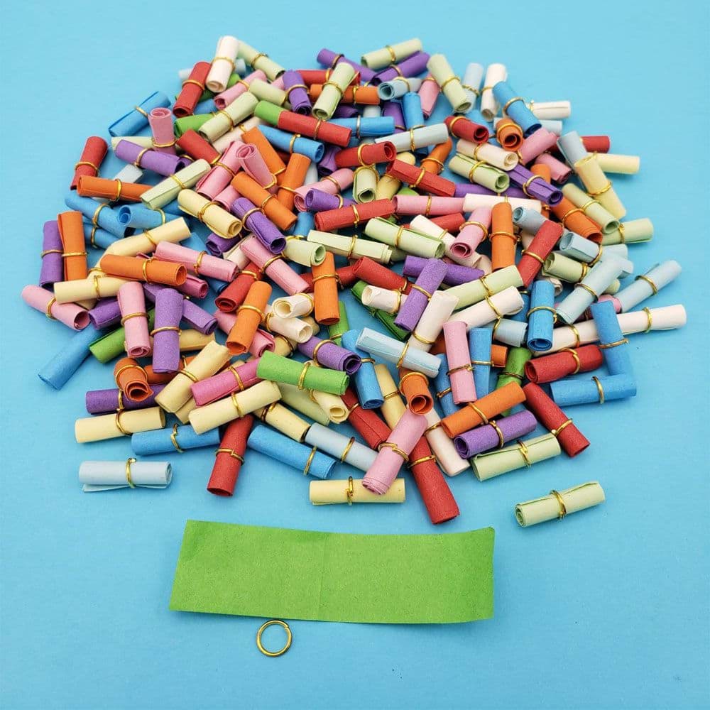 200'lü Renkli Yazısız Not Kağıtları resmi