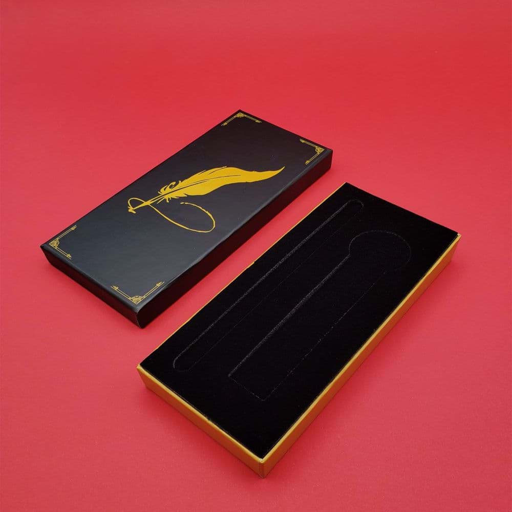 Tüylü Kalem Baskılı Kutu resmi