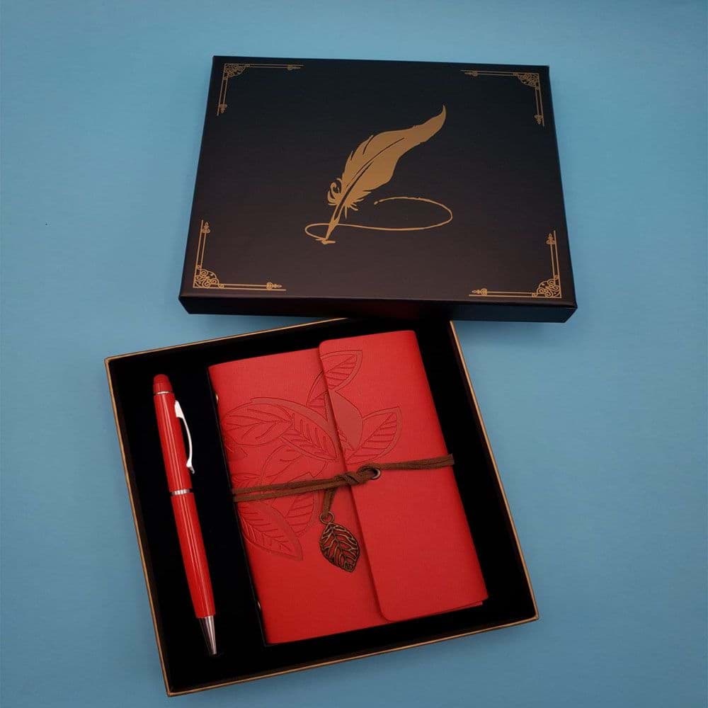 Defter Kalem Kırmızı Renk resmi