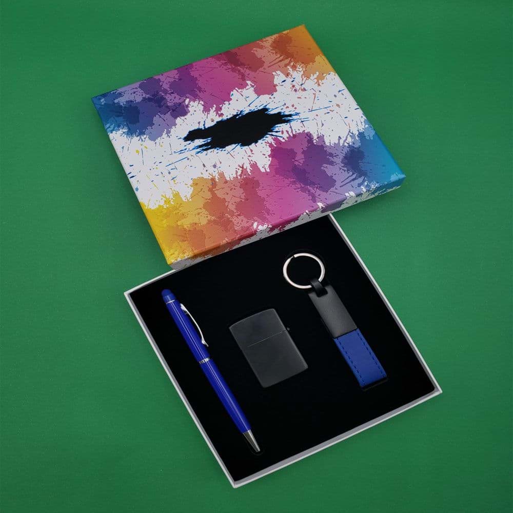 Kalem Çakmak Anahtarlık Set resmi