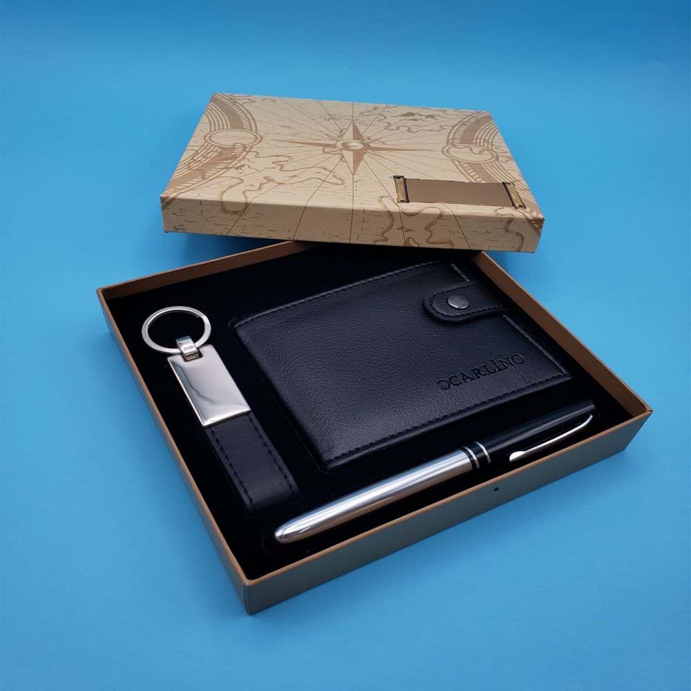 Anahtarlık Cüzdan Ve Roller Kalem resmi