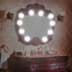 Picture of BUFFER® Nostalji Hollywood Tarzı 10lu Makyaj Masası Aynası Beyaz Led Işıklı Lamba USB