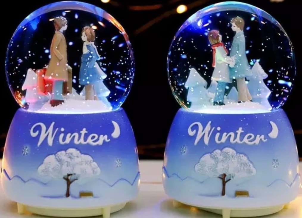 Kış Kar Küresi Orta Boy JM21Y46 resmi