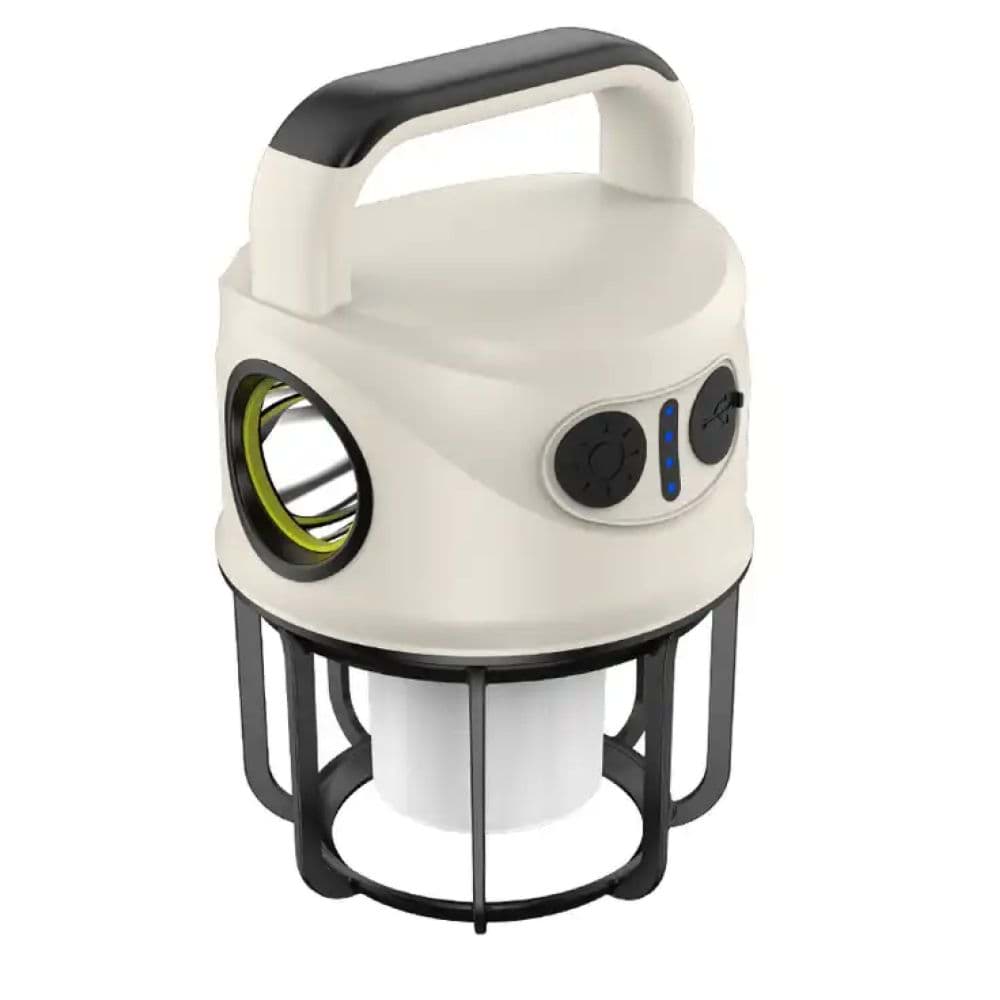 PS-22025 ÇİFT IŞIKLI TYPE-C POWERBANK ÖZELLİKLİ TAŞINABİLİR ŞARJ EDİLEBİLİR KAMP LAMBASI resmi