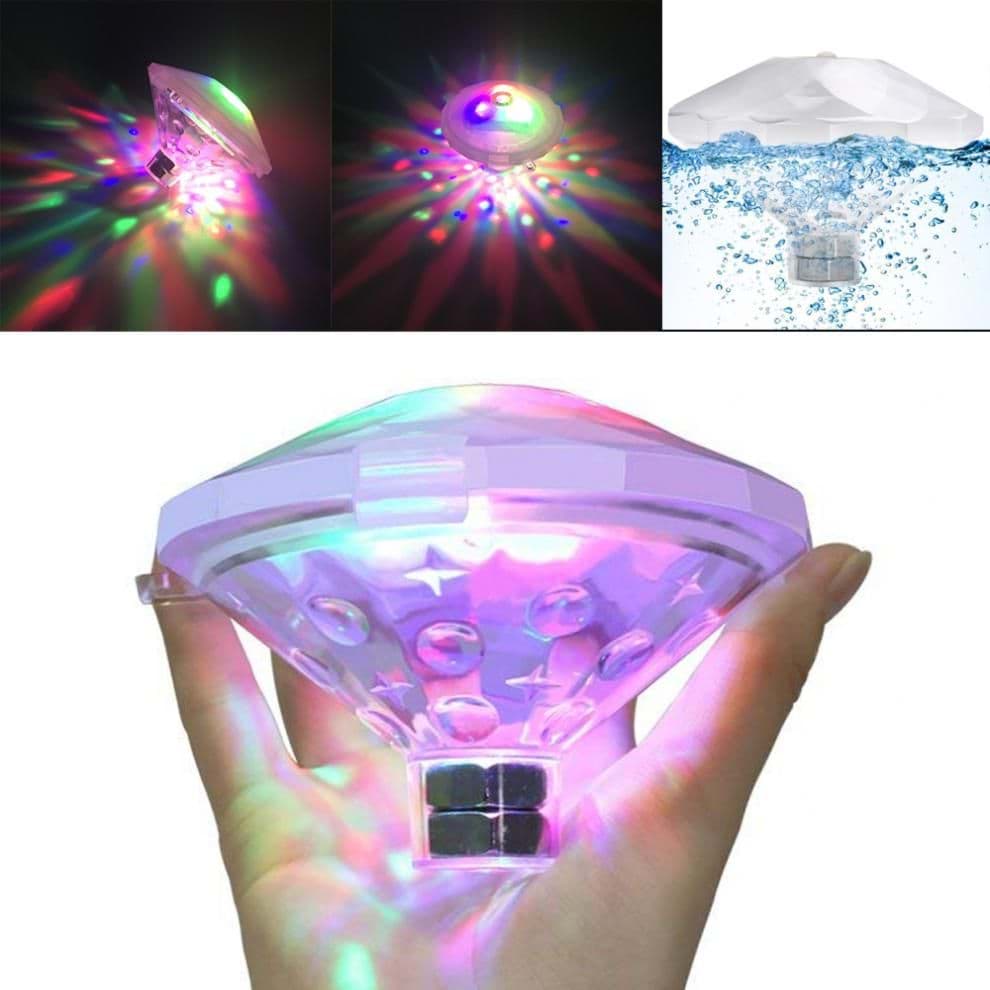 Sualtı Gece Lambası Banyo Yüzme Havuz Led Aydınlatma resmi