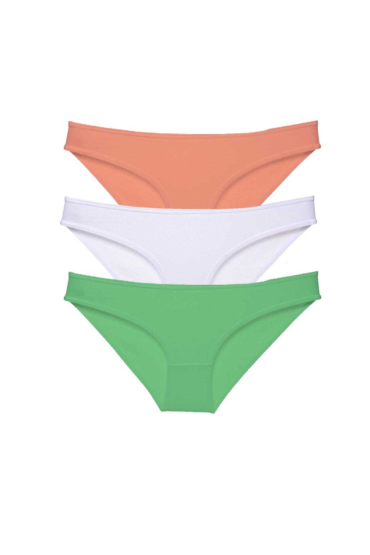 Picture of 3 adet Süper Eko Set Likralı Kadın Slip Külot 544