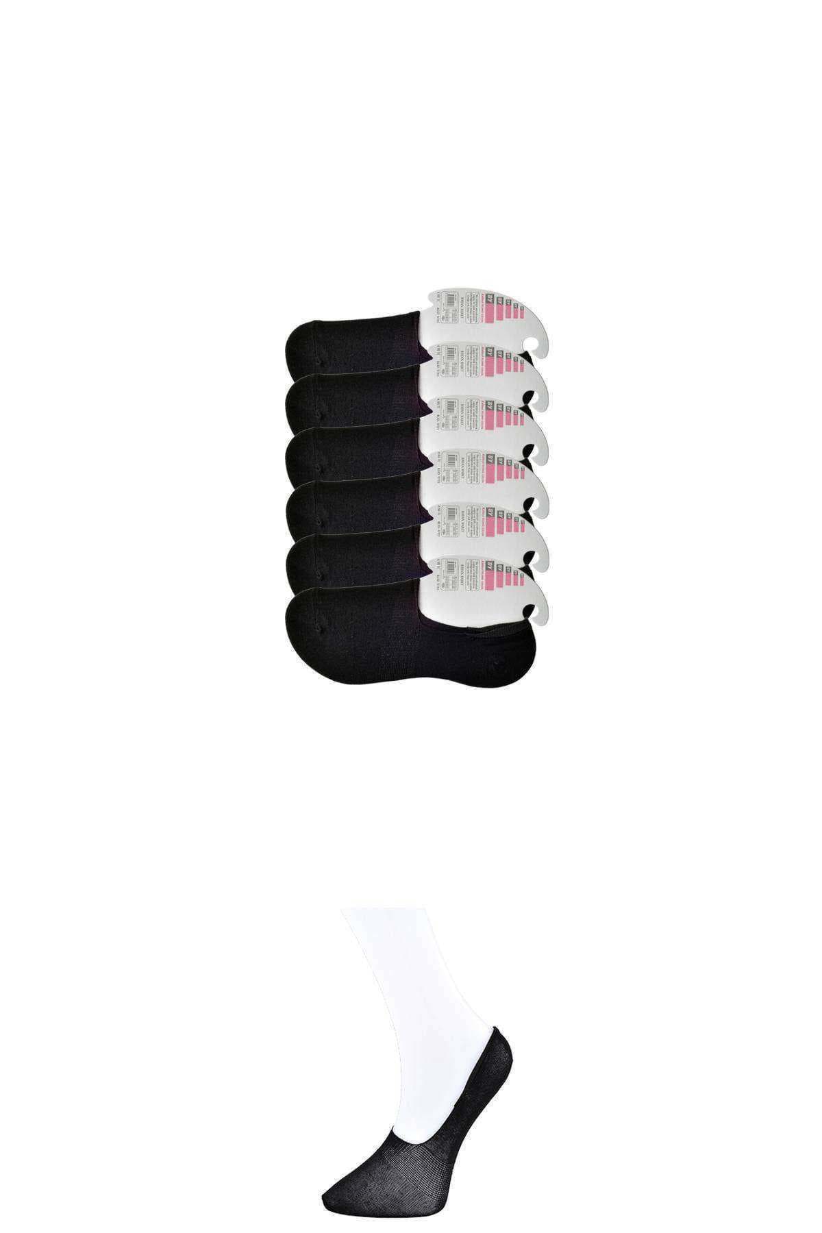 Picture of Siyah Kadın Babet Çorap 6 çift