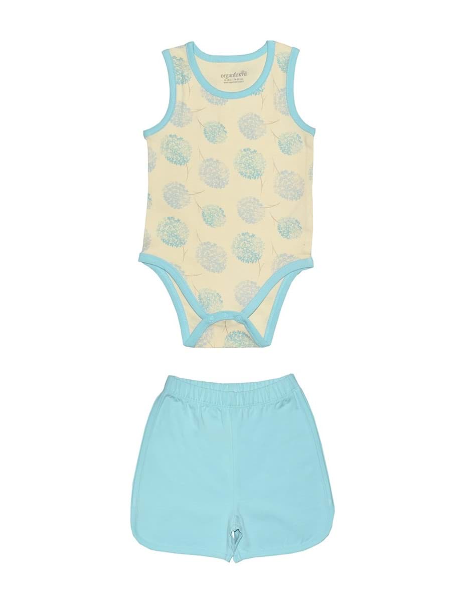 Picture of Blue Bloom Baby Boy Body Shorts Set of 2