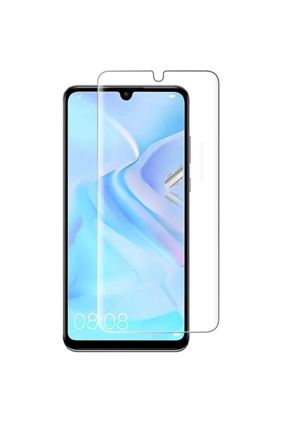 Huawei P30 Lite Uyumlu Premium Ekran Koruyucu 9h Sert Temperli Kırılmaz Cam Koruma Şeffaf resmi