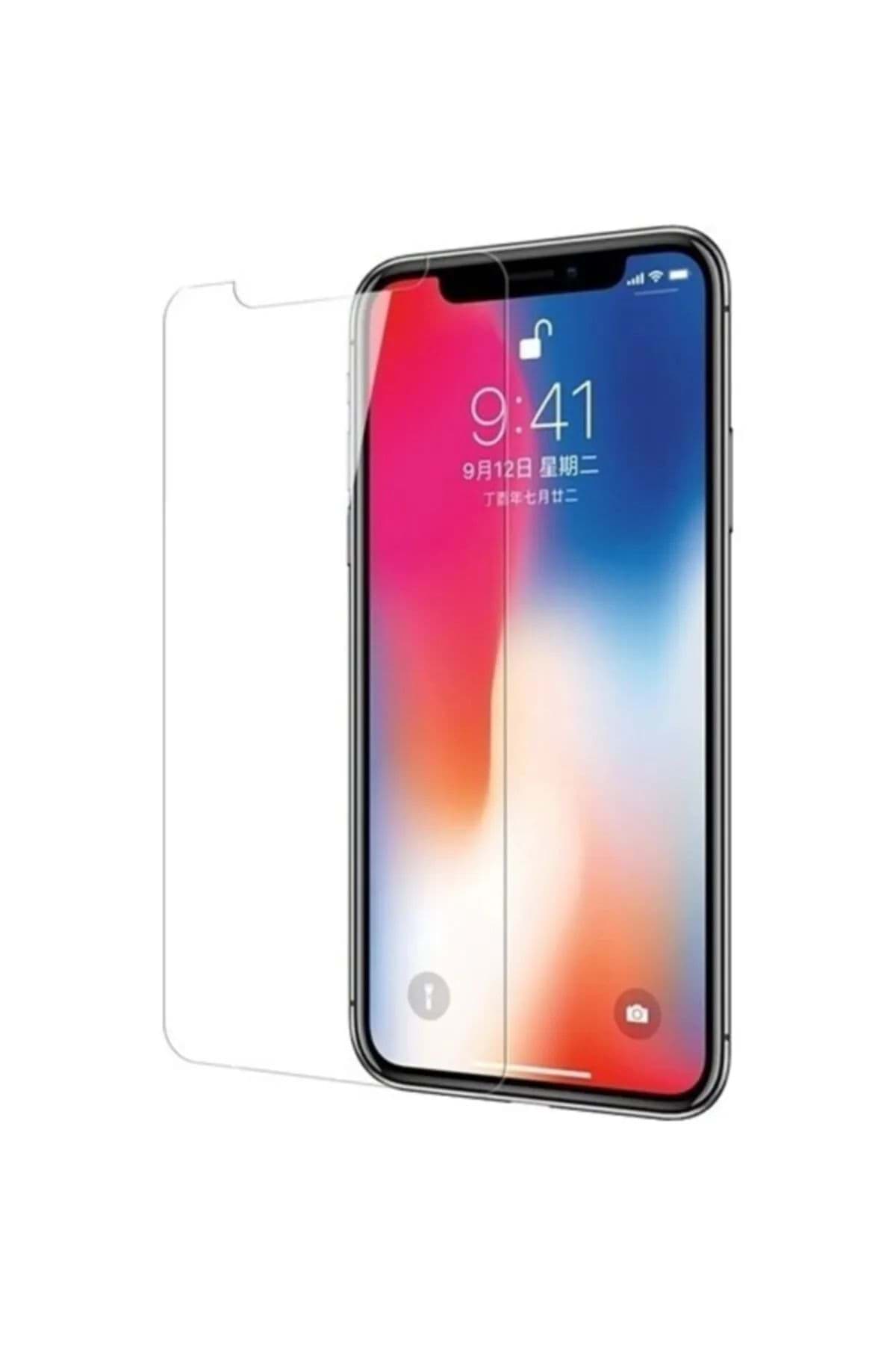 Iphone 11 Uyumlu Premium Ekran Koruyucu 9h Sert Temperli Kırılmaz Cam Koruma Şeffaf resmi