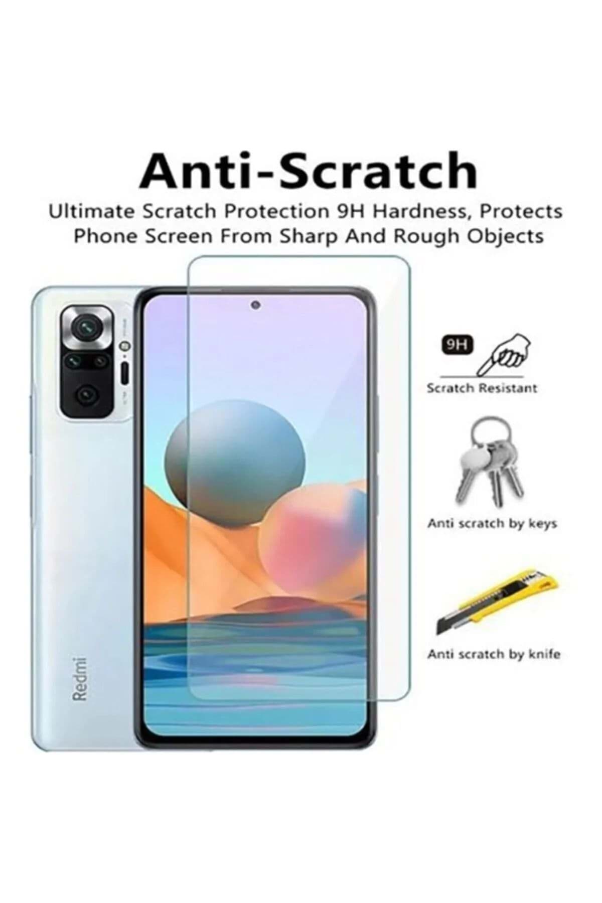 Xiaomi Redmi Note 10 Pro Uyumlu Premium Ekran Koruyucu 9h Sert Temperli Kırılmaz Cam Koruma Şeffaf resmi