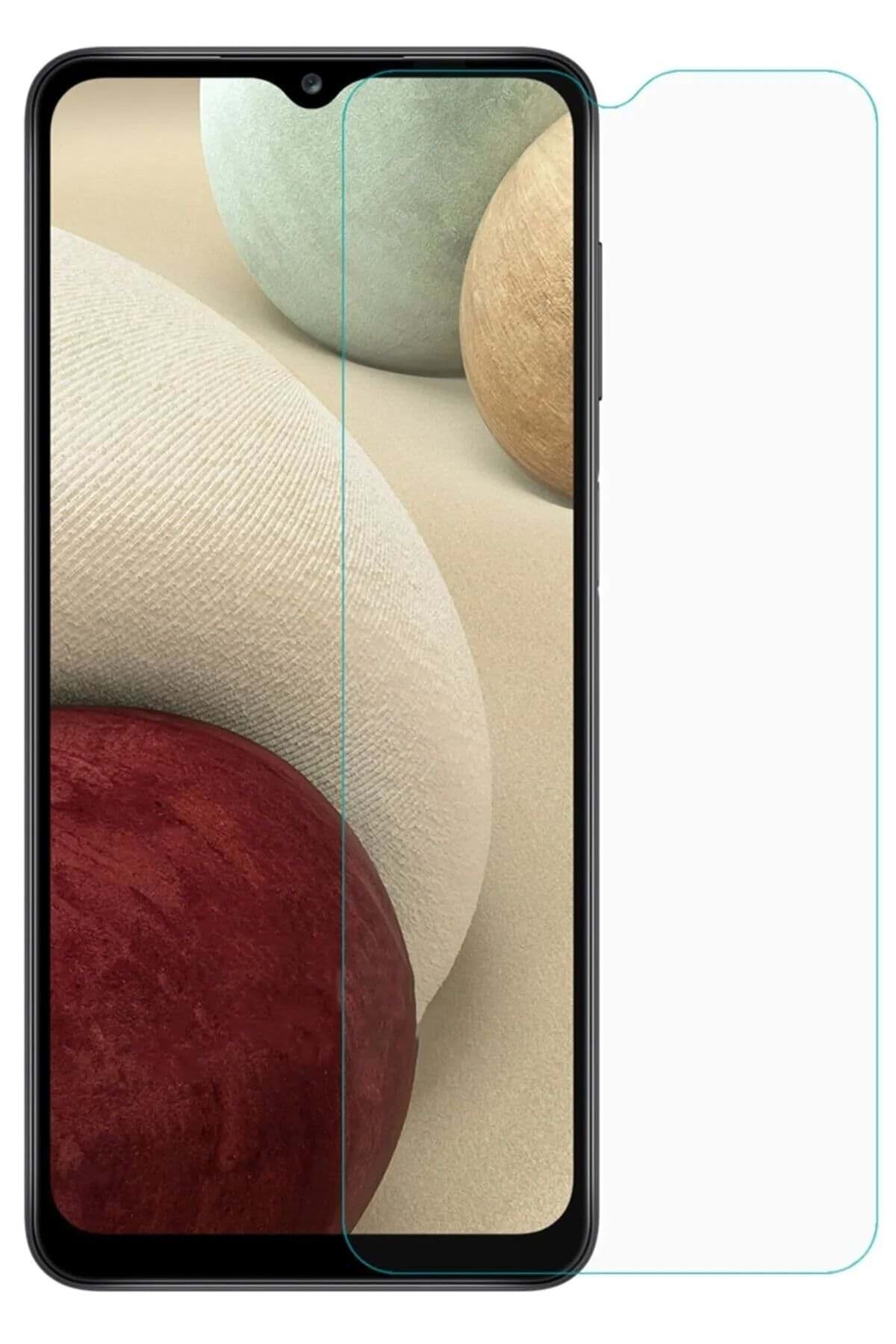 Samsung Galaxy A02 Uyumlu Premium Ekran Koruyucu 9h Sert Temperli Kırılmaz Cam Koruma Şeffaf resmi