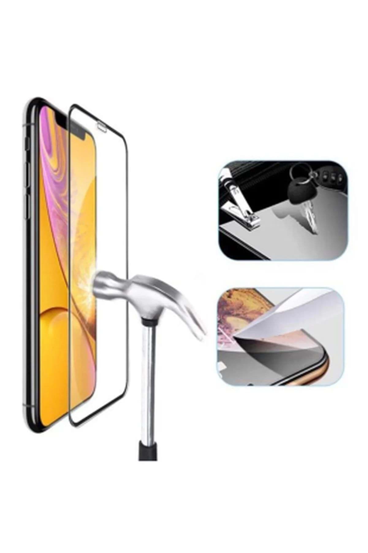 Iphone 14 Pro Max Uyumlu 9d Tam Kaplayan Parmak Izi Bırakmayan Ekran Koruyucu Film resmi