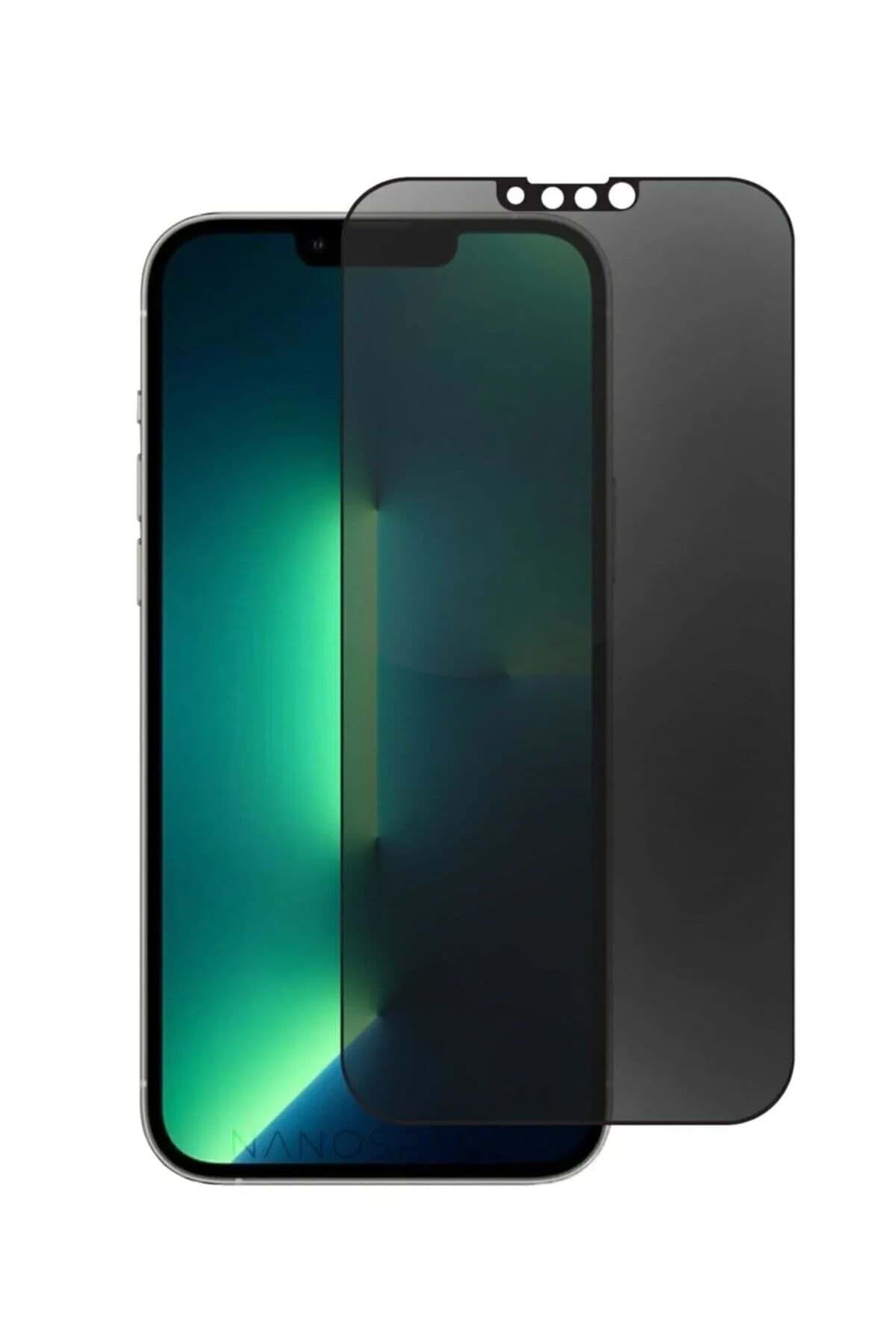 Samsung A02s Uyumlu Hayalet Ekran Gizli Tam Kaplayan Kırılmaz Cam Seramik Ekran Koruyucu Film resmi