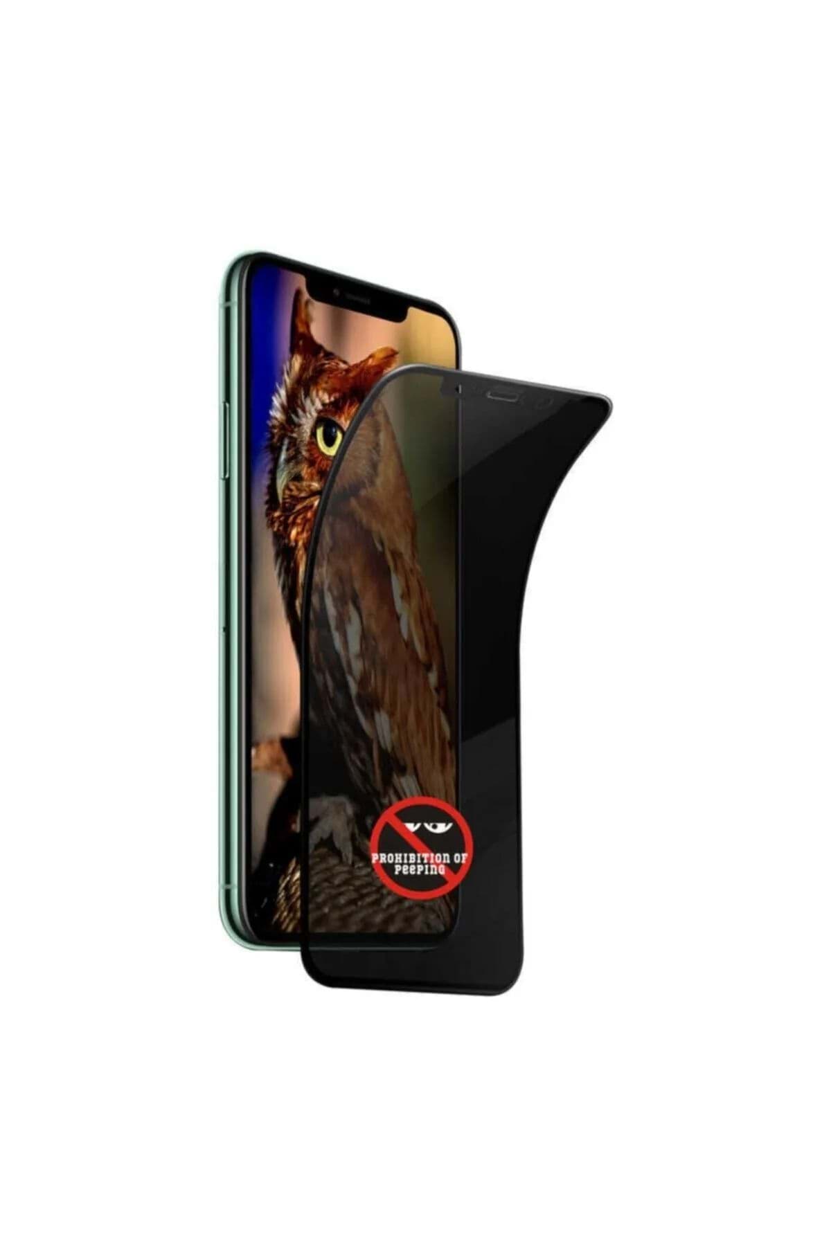 Samsung A02s Uyumlu Hayalet Ekran Gizli Tam Kaplayan Kırılmaz Cam Seramik Ekran Koruyucu Film resmi