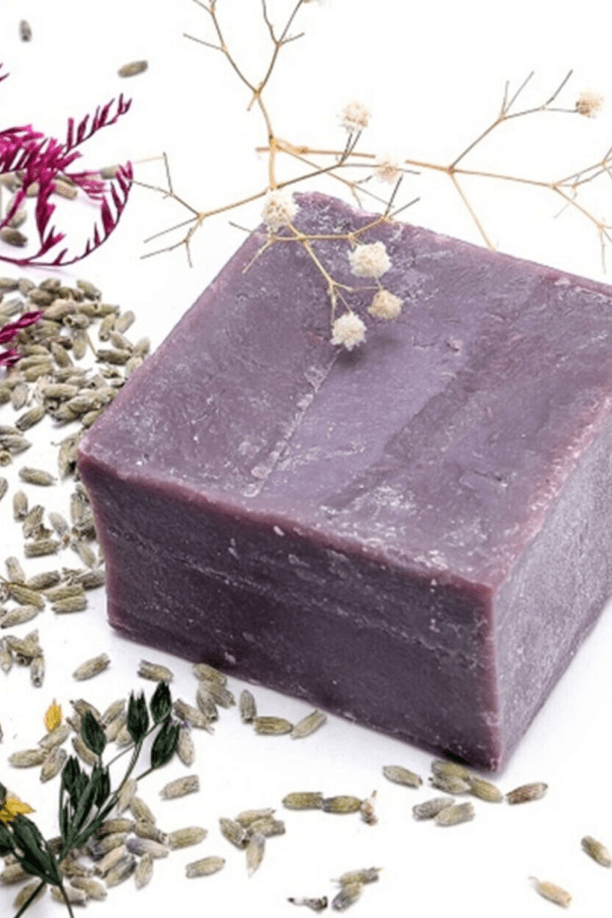 Lavanta Sabunu Hatay El Yapımı %100 Organik Doğal Sabun 1 Kalıp 130 Gram resmi