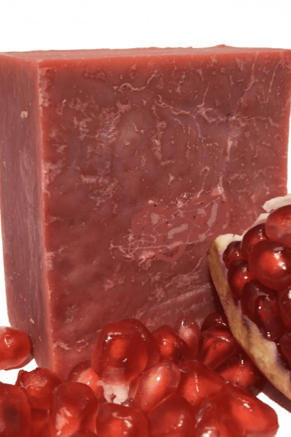 Nar Sabunu Hatay El Yapımı %100 Organik Doğal Sabun 1 Kalıp 130 Gram resmi