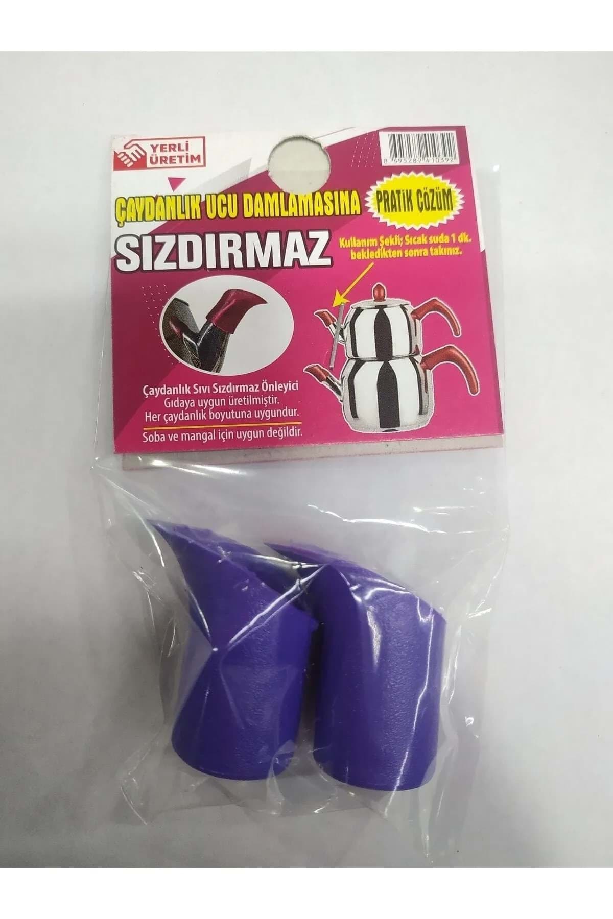 2'li Çaydanlık Sıvı Sızdırma Önleyici resmi