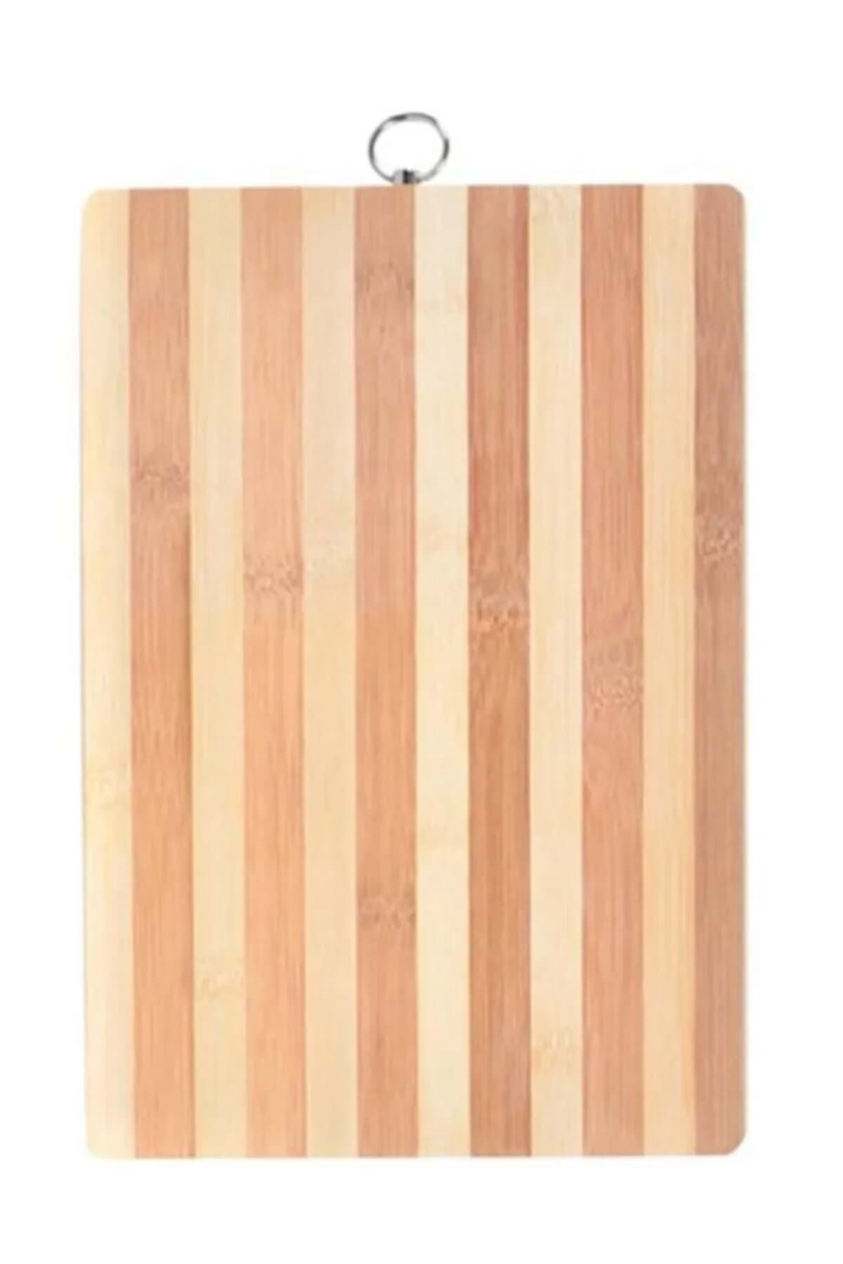 Bambu Kesim Panosu Kesme Tahtası 36x26 Cm resmi