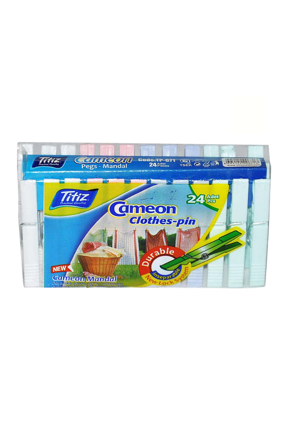 Titiz TP-671 Cameon Mandal 24 Adet resmi