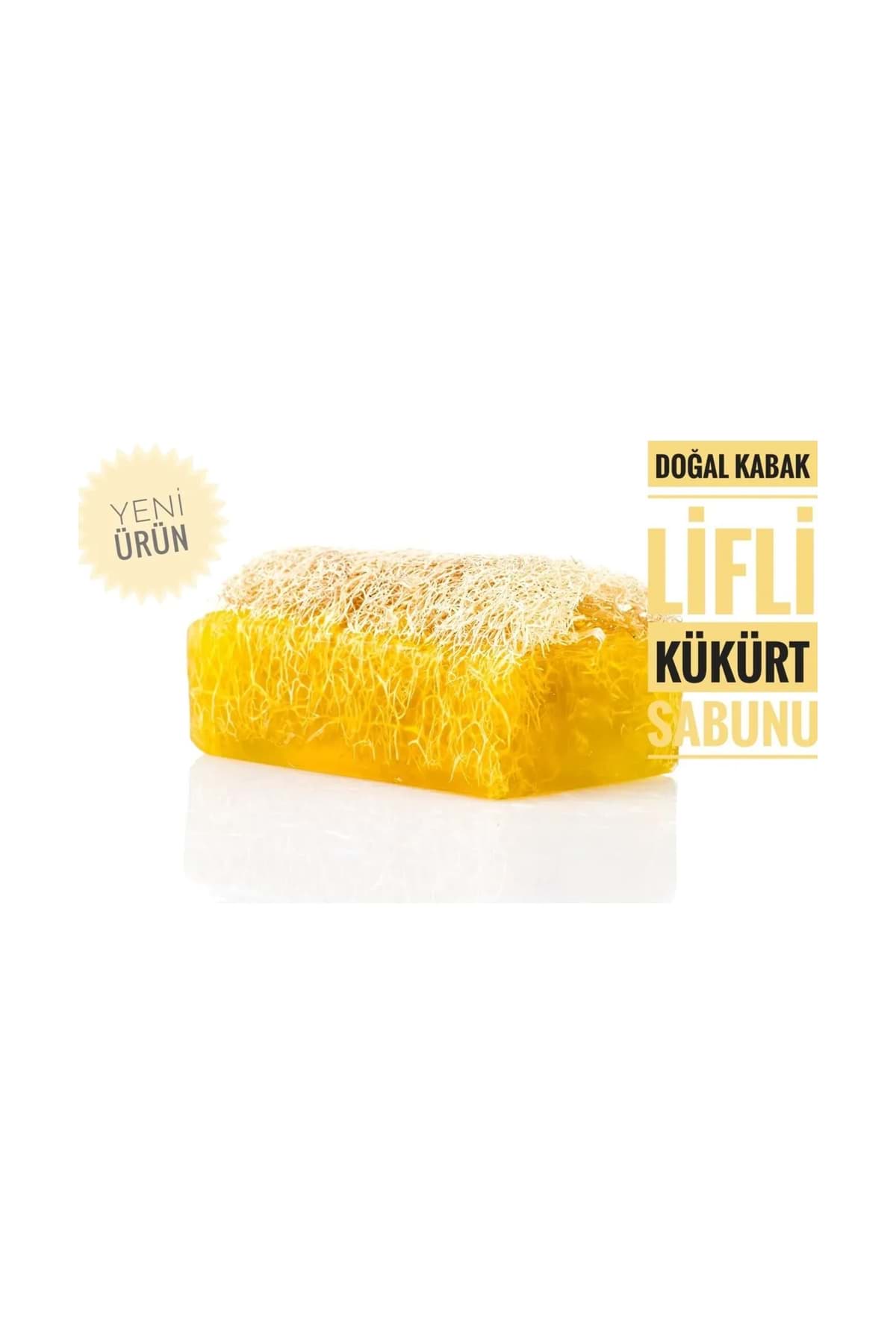 Doğal Kabak Lifli Kükürt Sabunu resmi