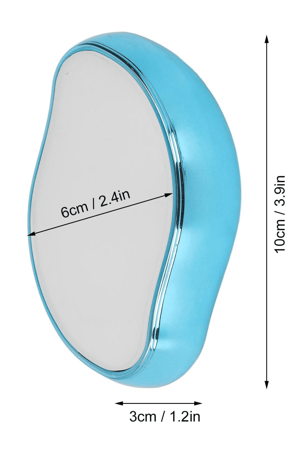 Kristal Taş Tüy Dökücü Tekrar Kullanılabilir El Epilasyon Aleti Tüy Silgisi resmi