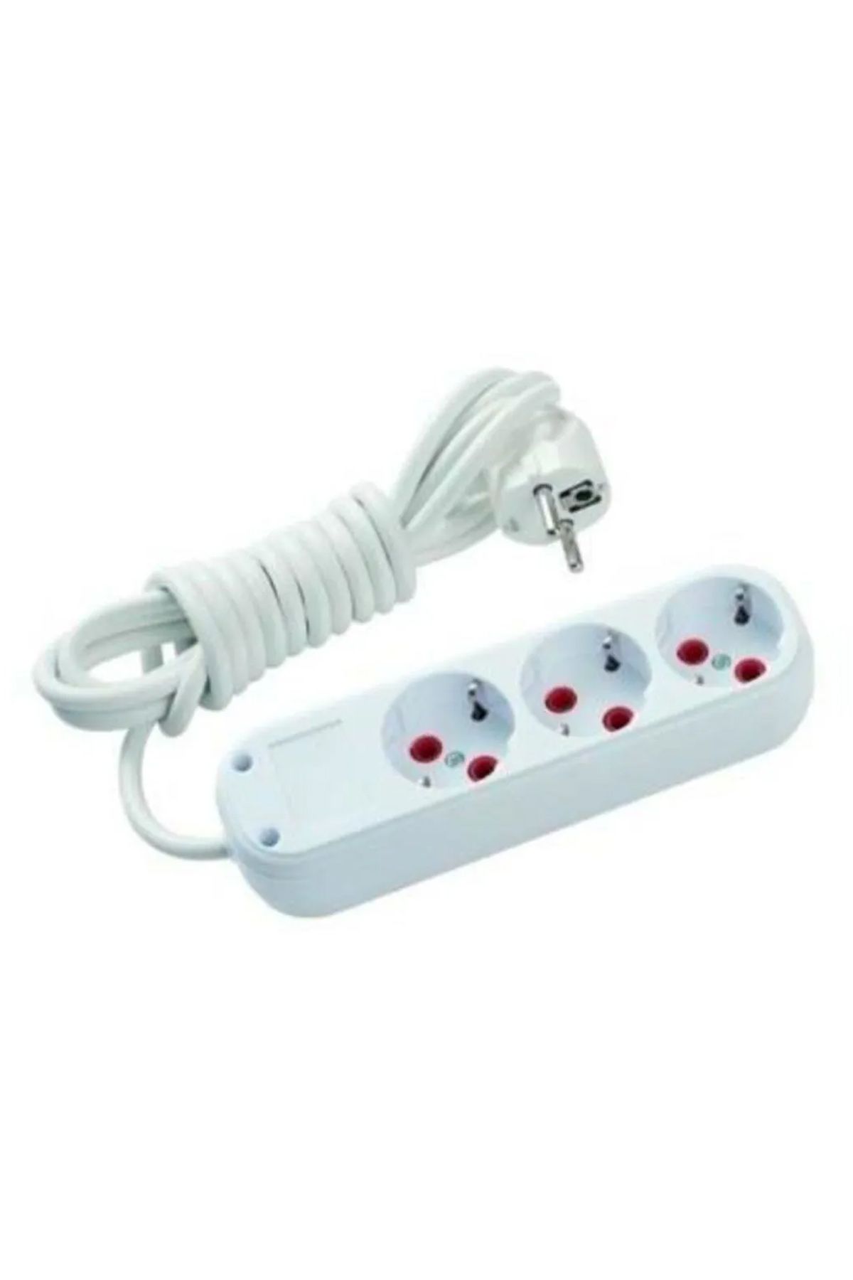 Asel 3'lü Topraklı Kablolu Priz 3 mt Ast 303 resmi