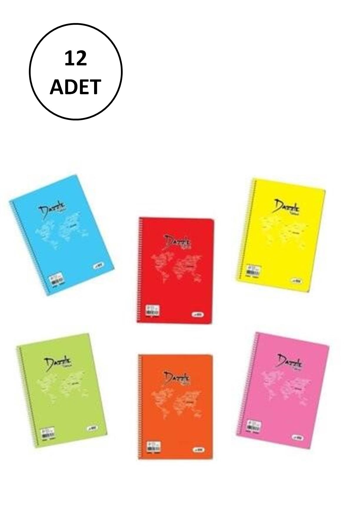 Umut Spiralli Pp Kapak Junior 18*25 72 Yaprak Çizgili resmi