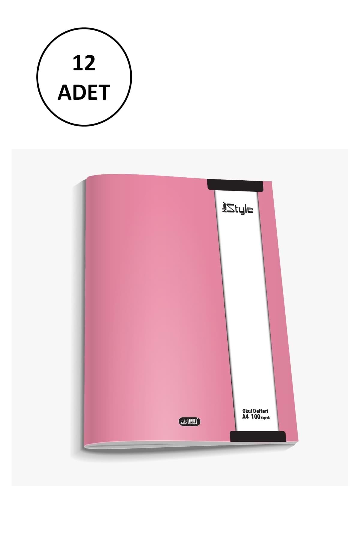 Picture of PP Kapak Metod Defteri 100 Yaprak Düz 12 Adet