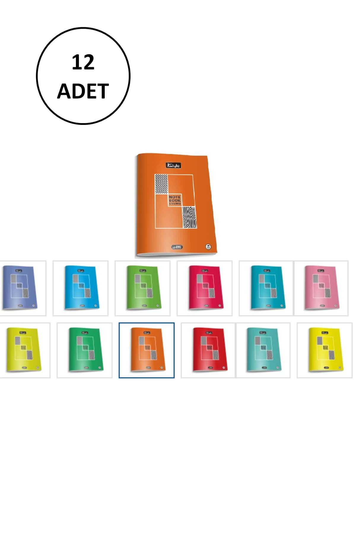 Picture of Umut A5 80-4 Pp. Lise Defteri Kapak 12 Adet