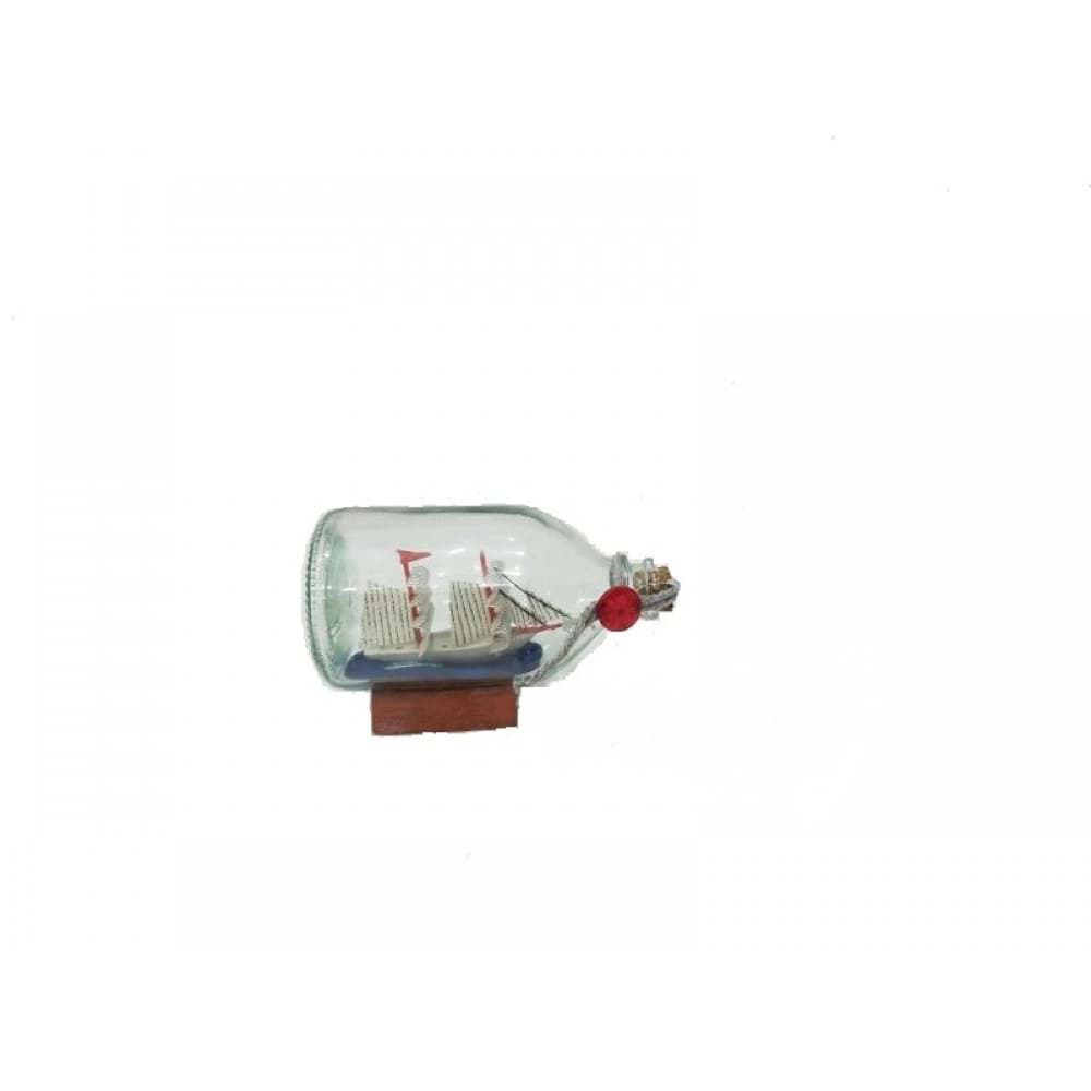 Orta Boy Şişe İçerisinde Gemi Maketi resmi