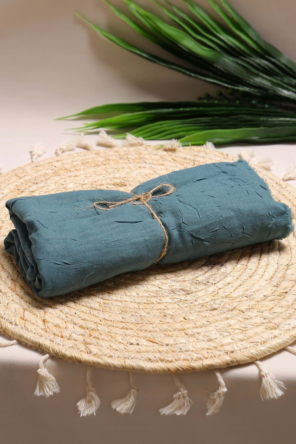 Picture of Bamboo Shawl Petrol - 17716.1817.