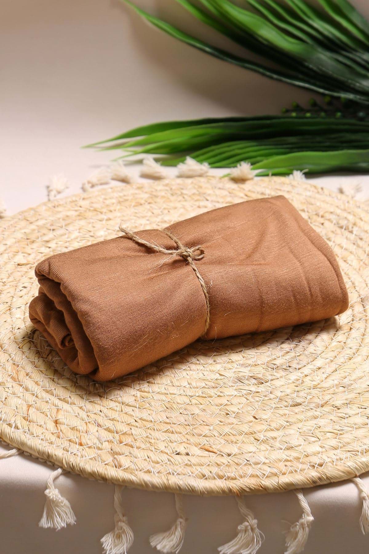 Picture of Combed Shawl Açıkkahve - 17715.1817.