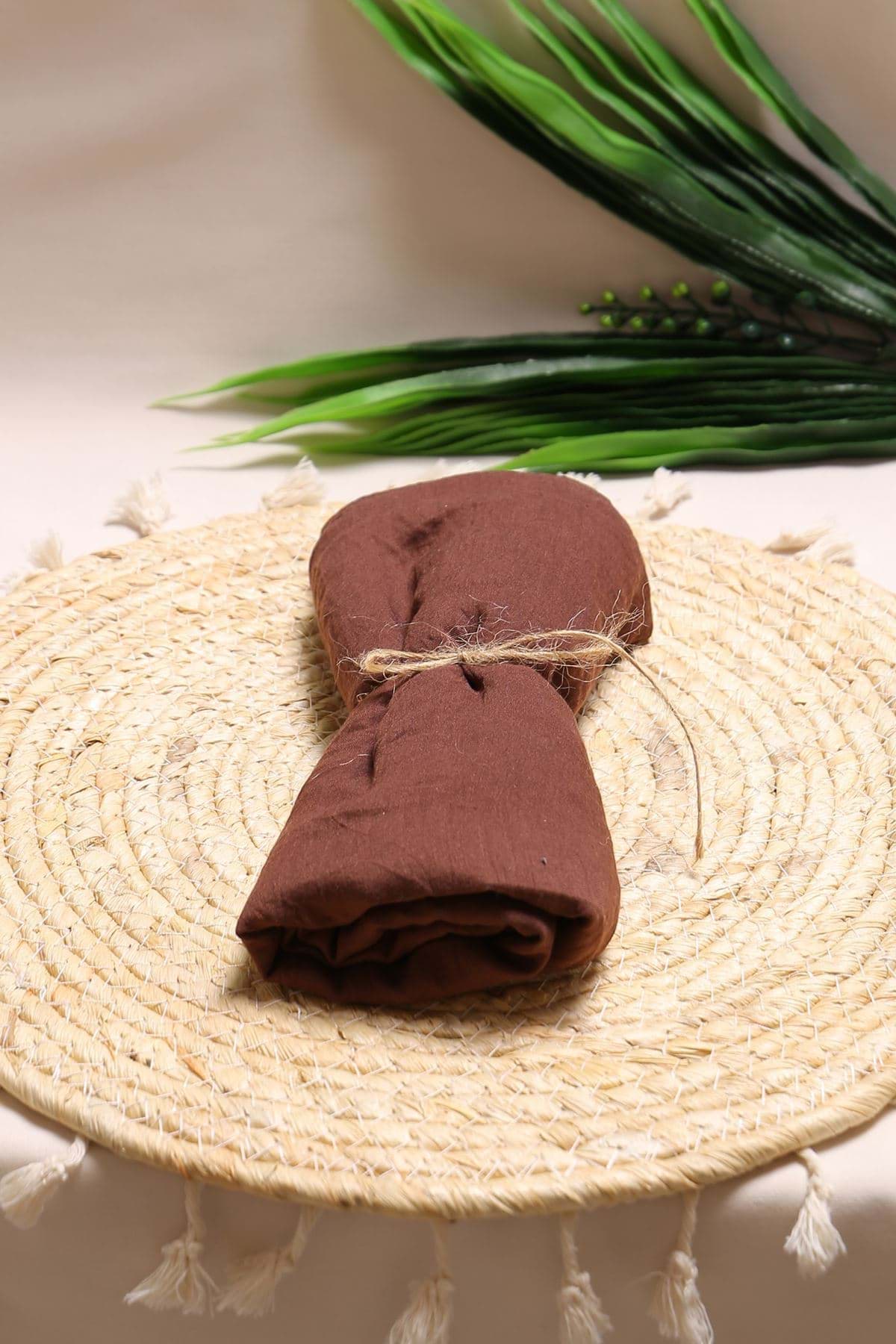 Picture of Soft Cotton Shawl Coffee1 - 18559.1817.