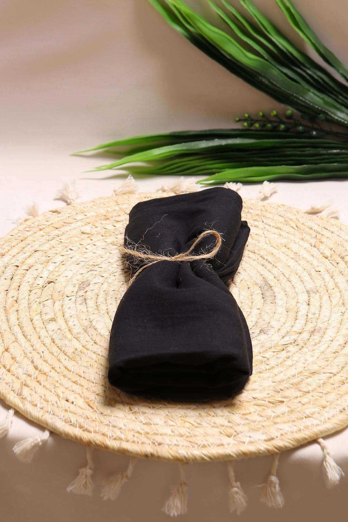 Picture of Soft cotton shawl black - 18559.1817.