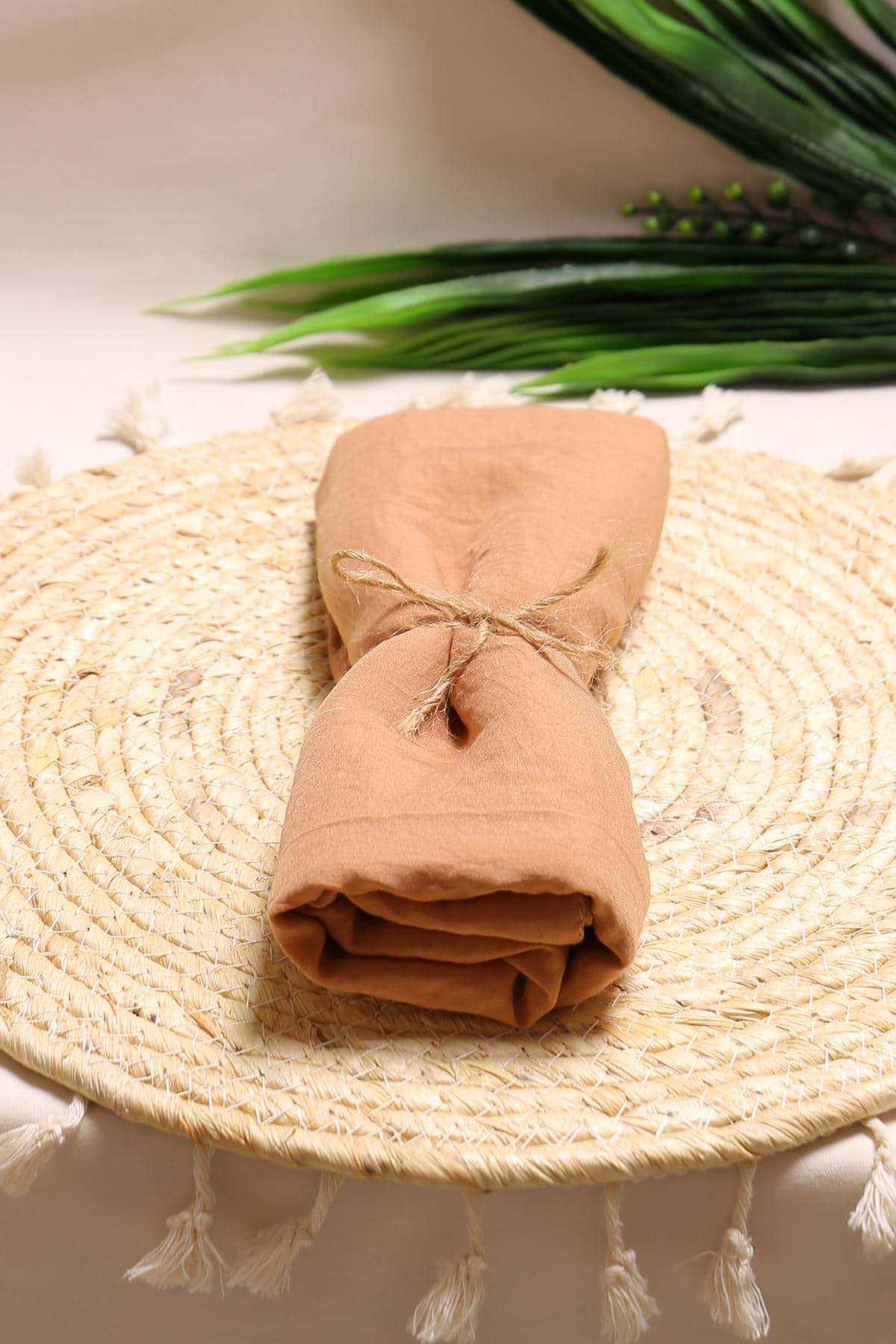 Picture of Soft Cotton Shawl Acıkahve - 18559.1817.