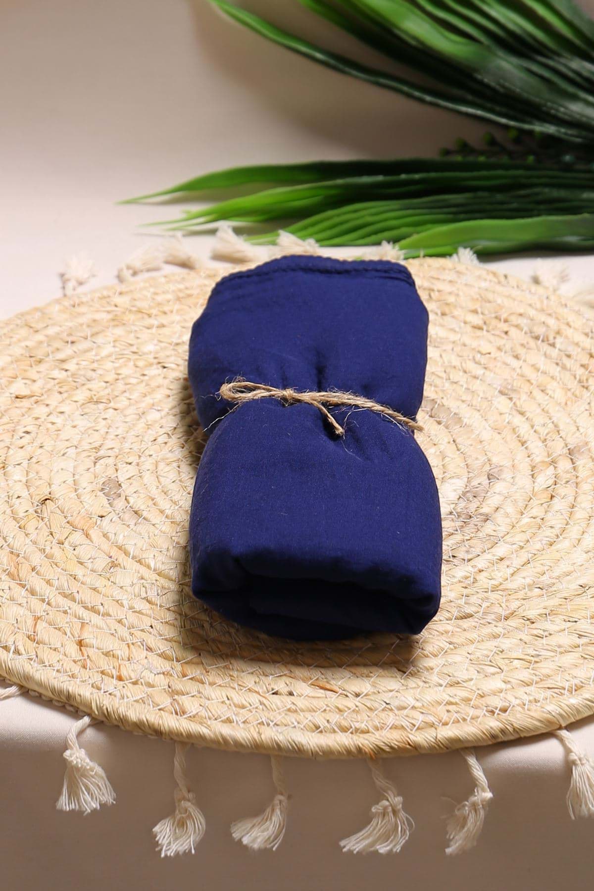 Picture of Soft Cotton Shawl Navy blue - 18559.1817.