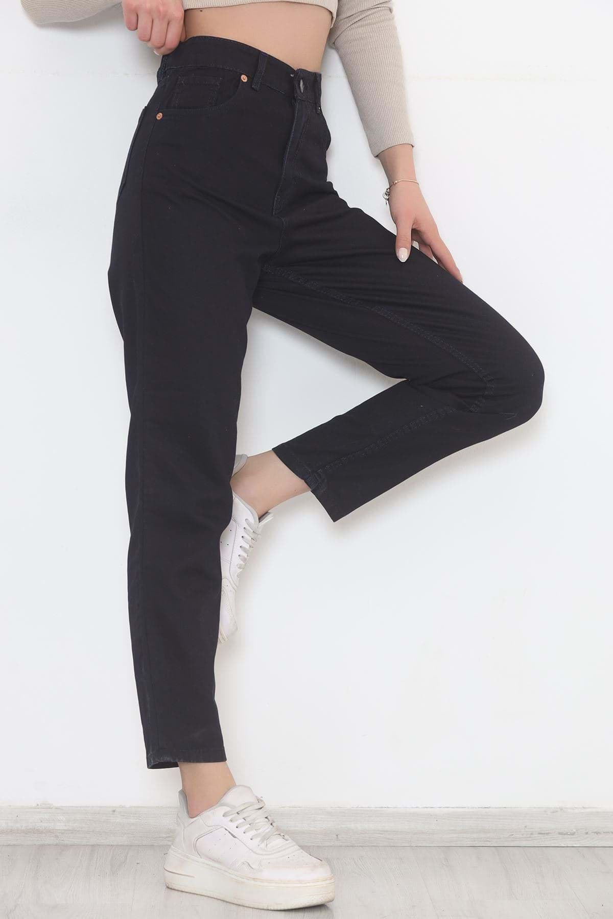 Boyfriend Kot Pantolon Lacivert - 11917.1431. resmi