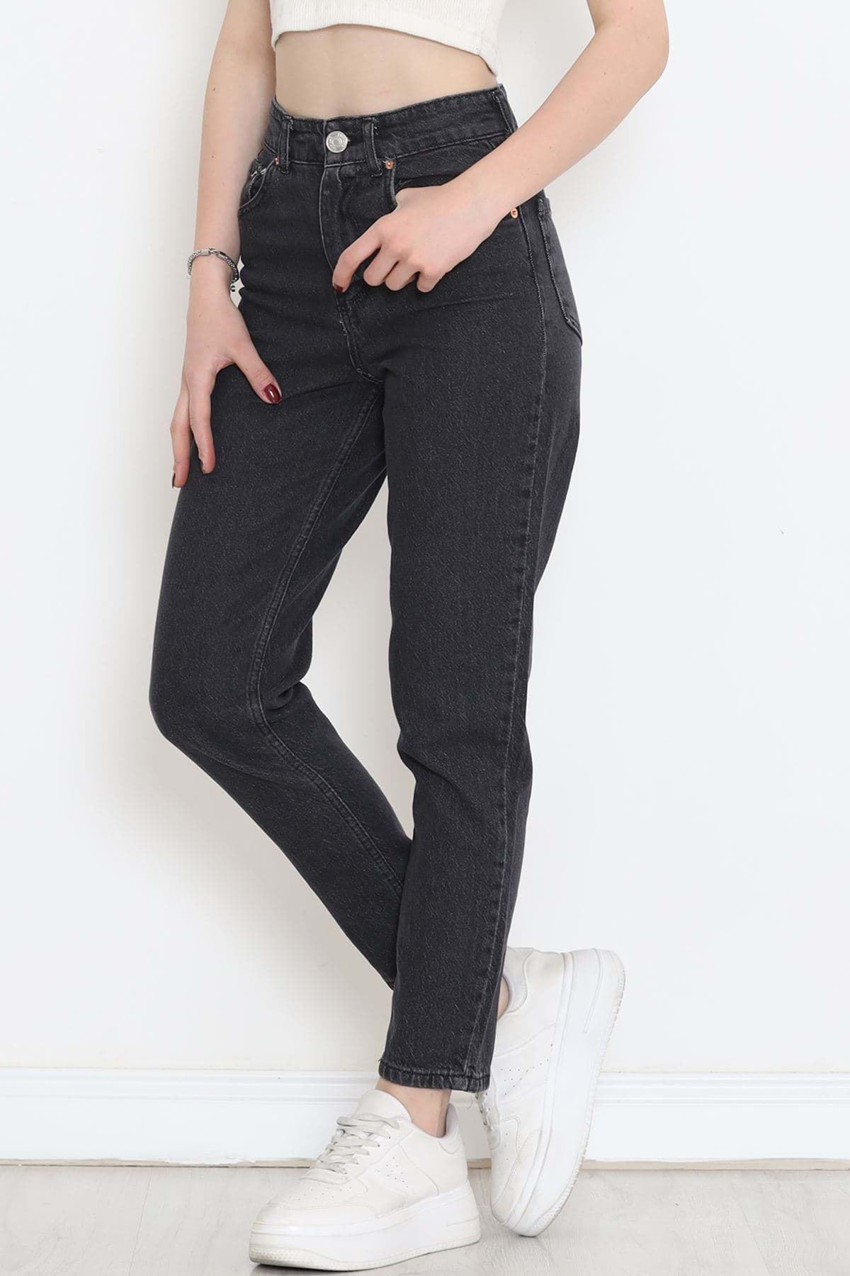 Boyfriend Kot Pantolon Füme - 18222.1431. resmi