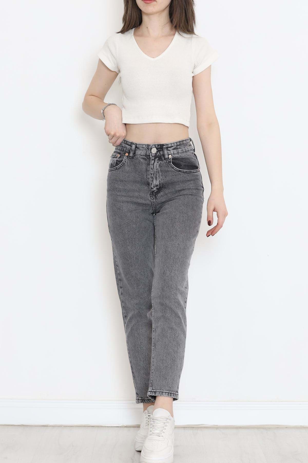 Boyfriend Kot Pantolon Füme1 - 18222.1431. resmi