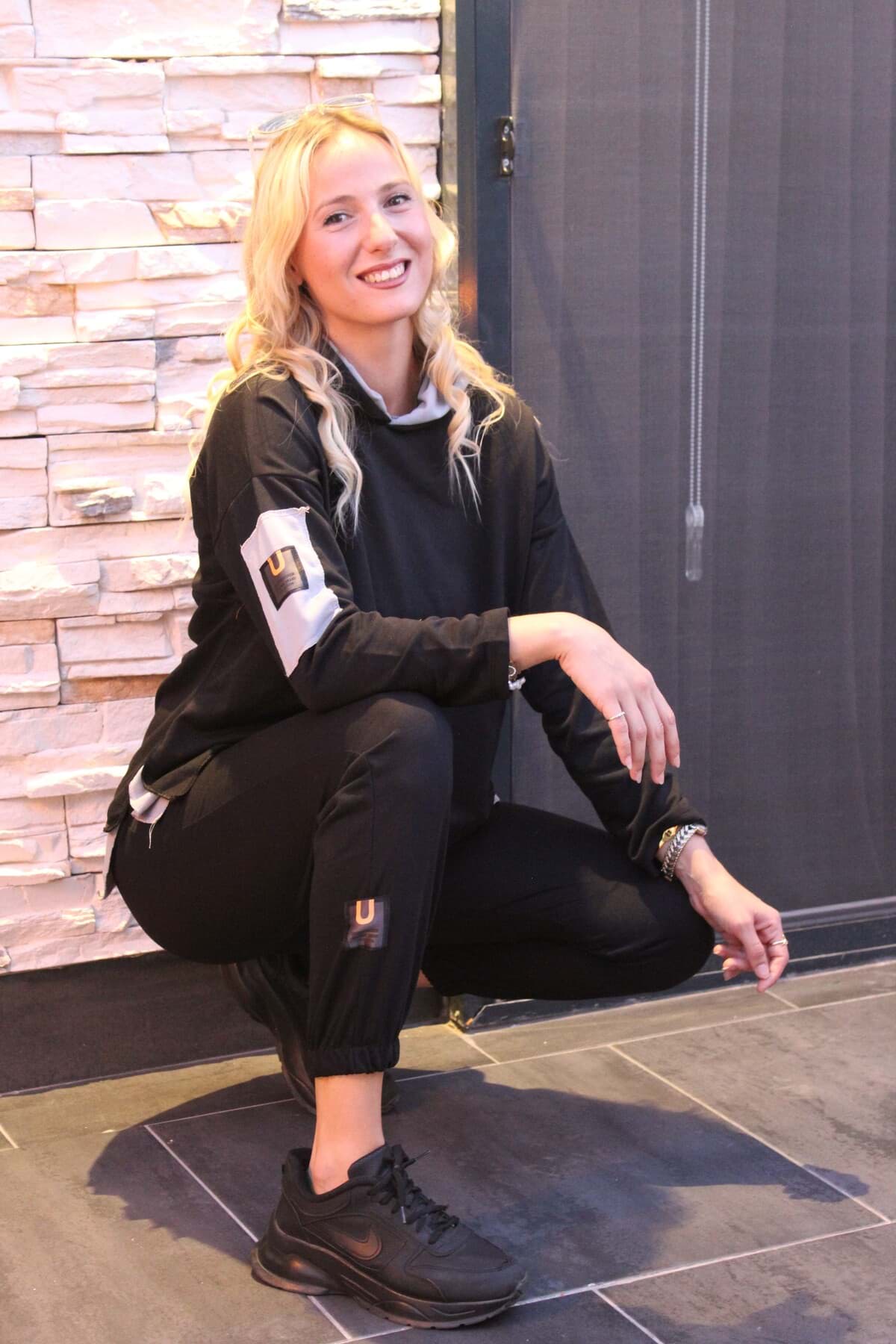 Armalı Eşofman Takımı Siyah - 1908.135. resmi