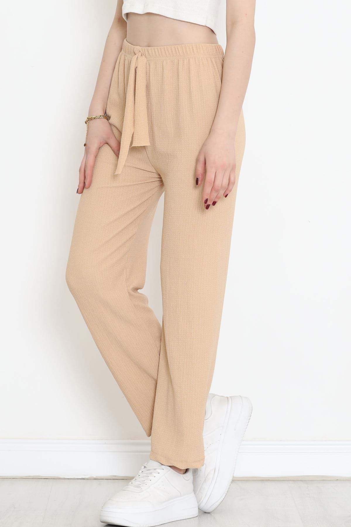 Bürümcük Pantolon Bej - 16732.1827. resmi