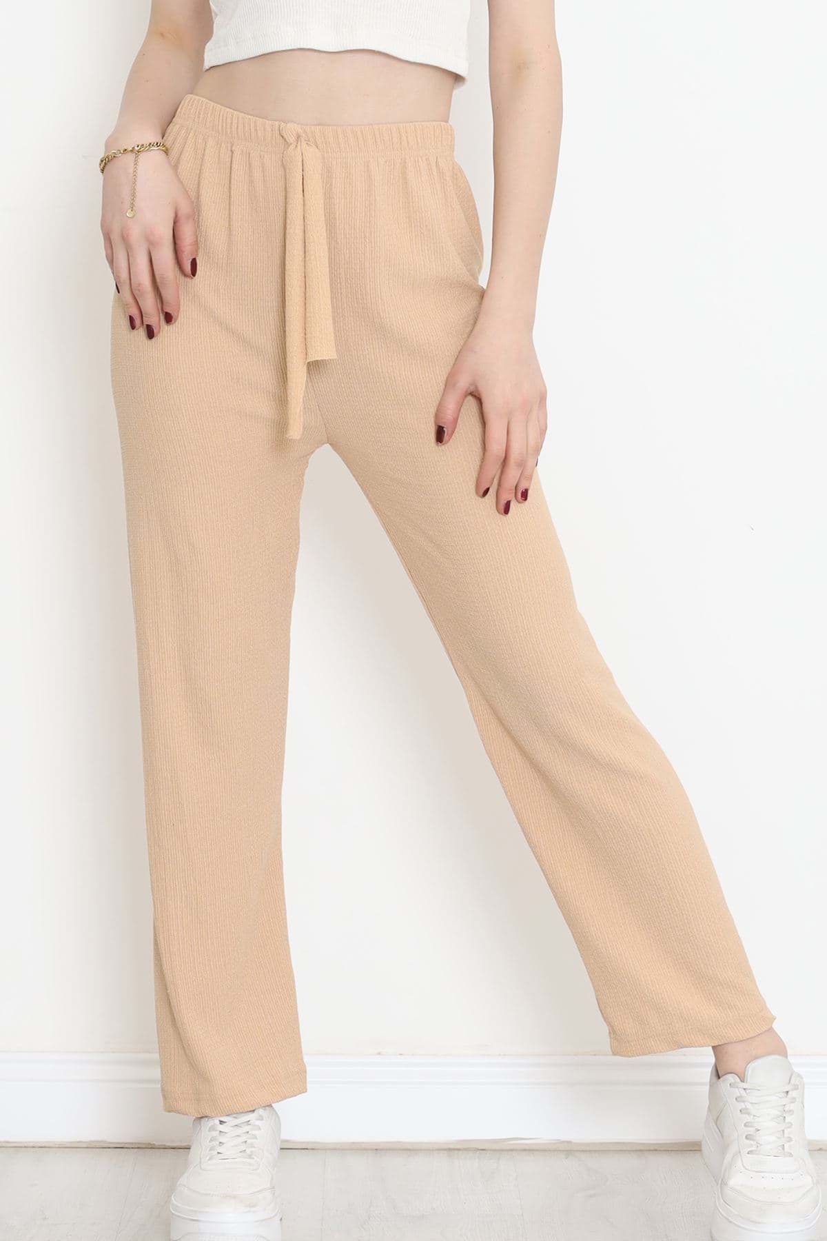 Bürümcük Pantolon Bej - 16732.1827. resmi